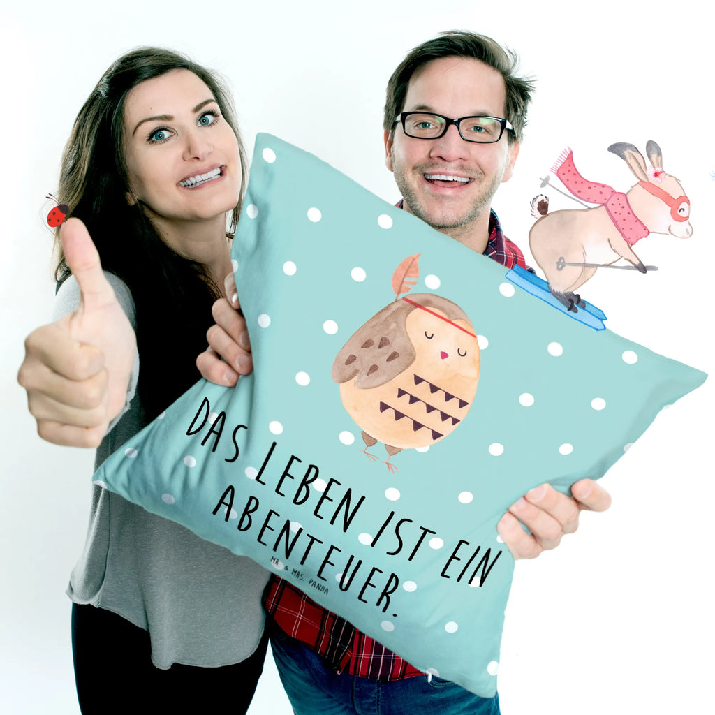 40x40 poduszka sowa Ozdoba z piór Sowa