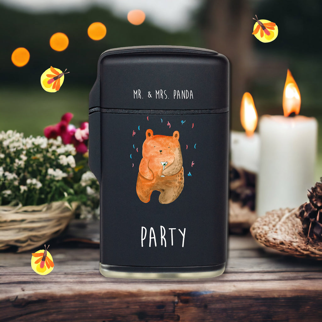 Feuerzeug Bär Party Bär, Teddy, Teddybär, Geburtstag, Geburtstagsgeschenk, Geschenk, Party, Feiern, Abfeiern, Mitbringsel, Gute Laune, Lustig