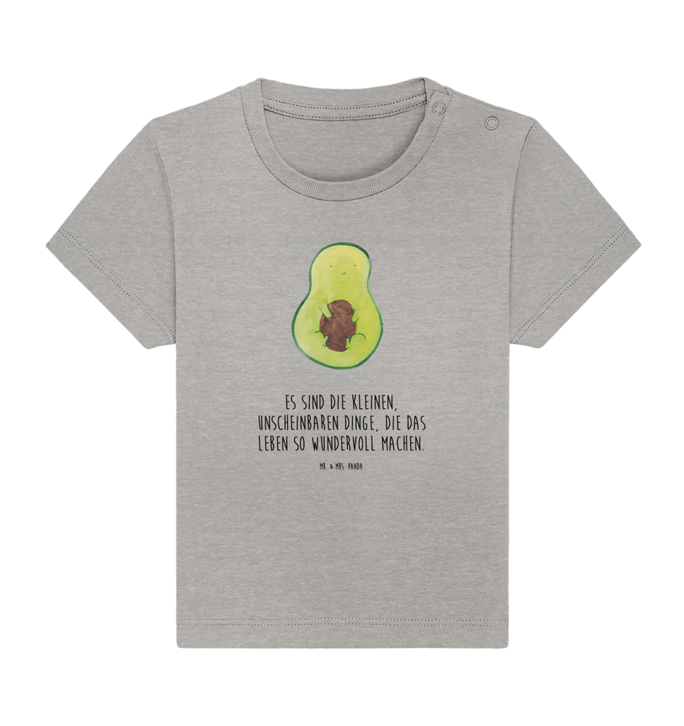 Organic Baby Shirt Avocado Kern Baby T-Shirt, Jungen Baby T-Shirt, Mädchen Baby T-Shirt, Shirt, Avocado, Veggie, Vegan, Gesund, Avokado, Avocadokern, Kern, Pflanze, Spruch Leben