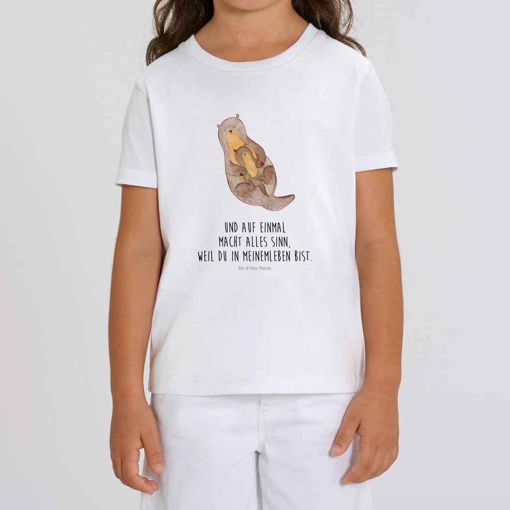 Organic Kinder T-Shirt Otter Kind Kinder T-Shirt, Kinder T-Shirt Mädchen, Kinder T-Shirt Jungen, Otter, Fischotter, Seeotter, Otter Seeotter See Otter