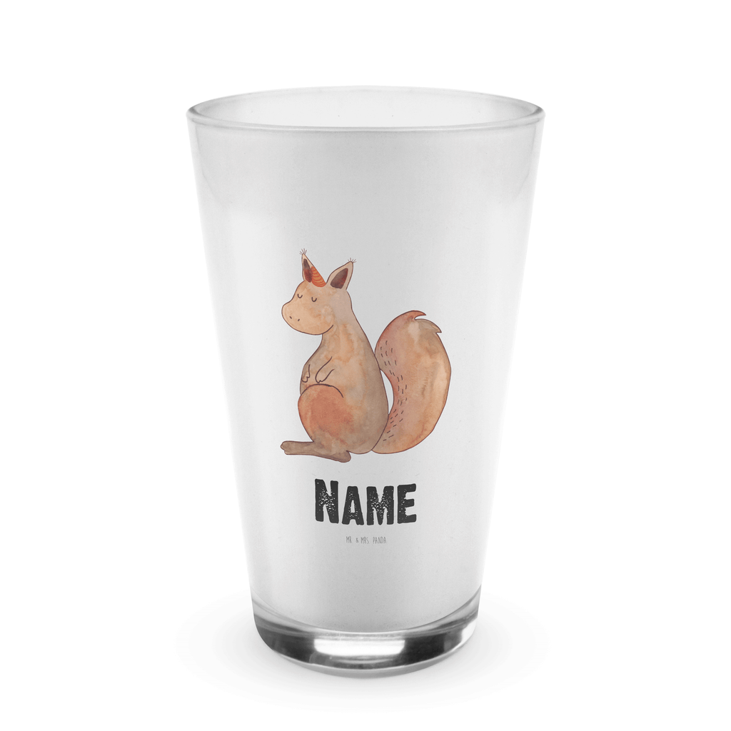 Personalisiertes Glas Einhörnchen Glaube Bedrucktes Glas, Glas mit Namen, Namensglas, Glas personalisiert, Name, Bedrucken, Einhorn, Einhörner, Einhorn Deko, Pegasus, Unicorn, Einhörnchen, Eichhörnchen, Eichhorn