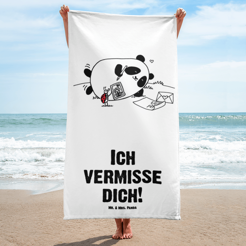 XL Badehandtuch Easy & Peasy Vermissen Handtuch, Badetuch, Duschtuch, Strandtuch, Saunatuch