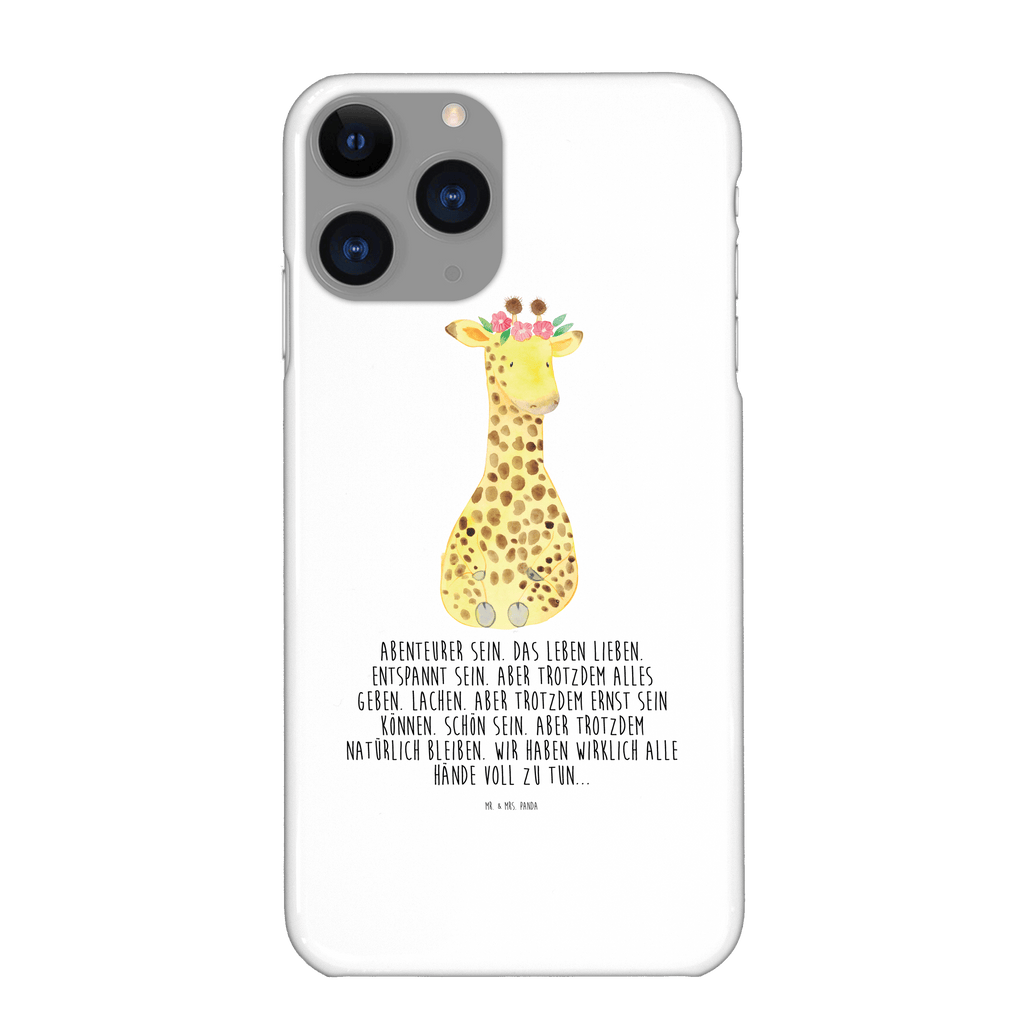 Handyhülle Giraffe Blumenkranz Handyhülle, Handycover, Cover, Handy, Hülle, Iphone 10, Iphone X, Afrika, Wildtiere, Giraffe, Blumenkranz, Abenteurer, Selbstliebe, Freundin