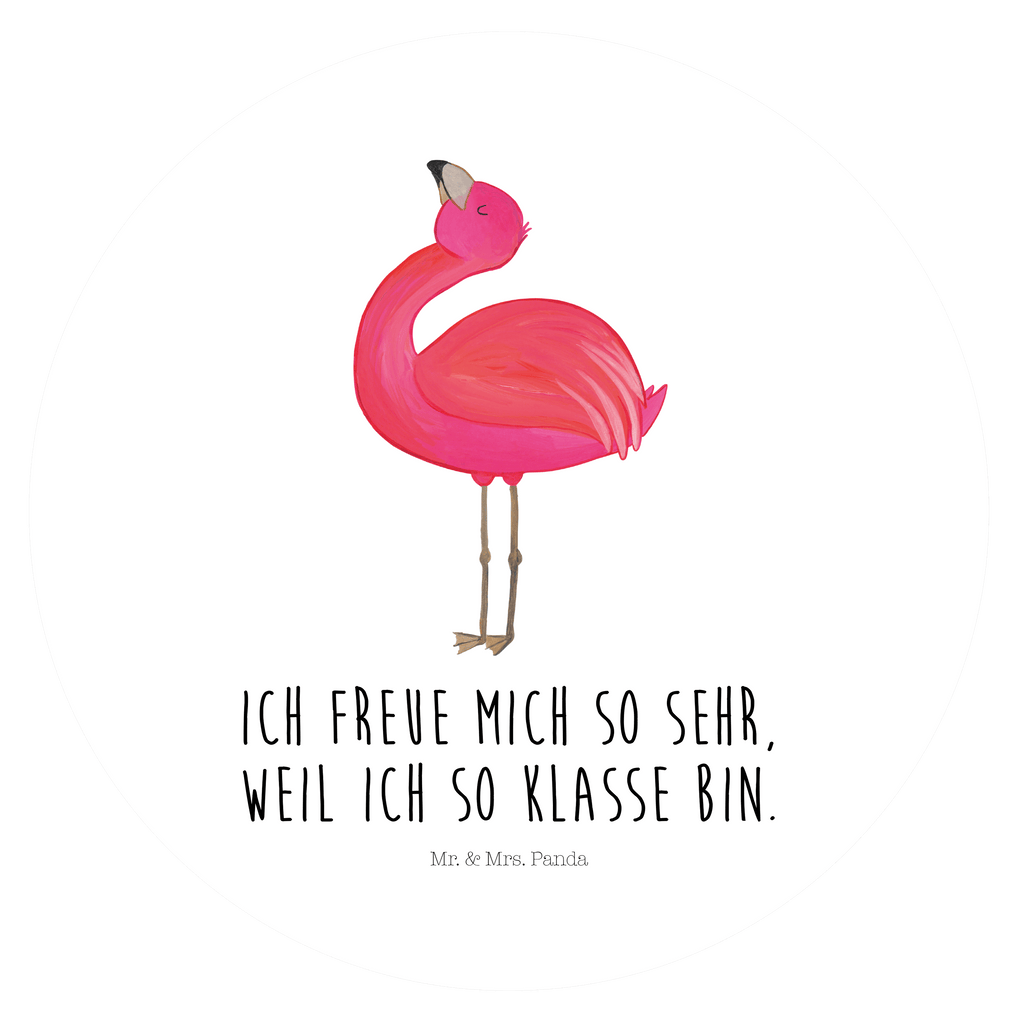 Rund Aufkleber Flamingo stolz Sticker, Aufkleber, Etikett, Kinder, rund, Flamingo, stolz, Freude, Selbstliebe, Selbstakzeptanz, Freundin, beste Freundin, Tochter, Mama, Schwester