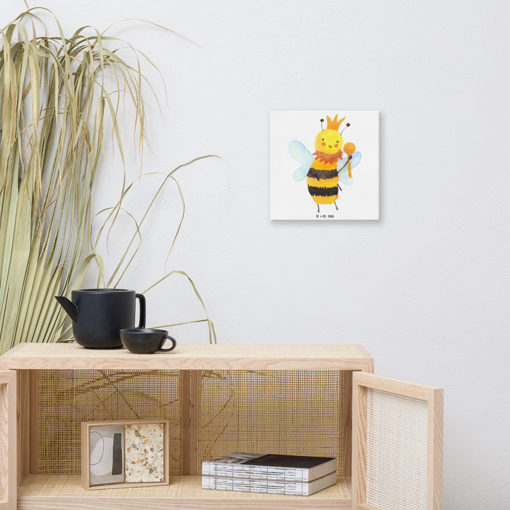 Leinwand Bild Biene König Leinwand, Bild, Kunstdruck, Wanddeko, Dekoration, Biene, Wespe, Hummel
