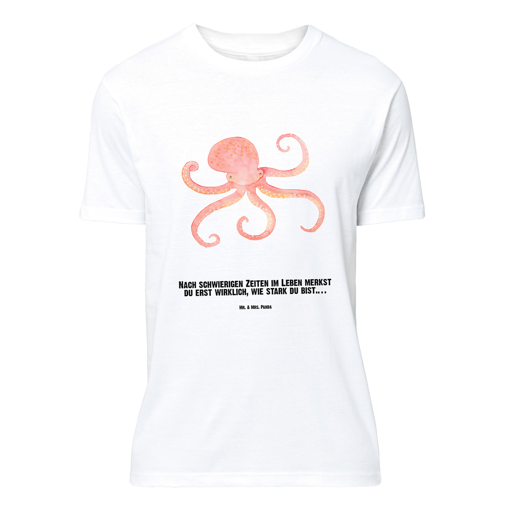 Personalisiertes T-Shirt Tintenfisch T-Shirt Personalisiert, T-Shirt mit Namen, T-Shirt mit Aufruck, Männer, Frauen, Wunschtext, Bedrucken, Tiermotive, Gute Laune, lustige Sprüche, Tiere, Meer, Meerestier, Krake, Tintenfisch, Arme, Wasser, Ozean