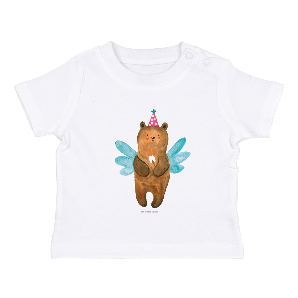 Organic Baby Shirt Bär Zahnfee Baby T-Shirt, Jungen Baby T-Shirt, Mädchen Baby T-Shirt, Shirt, Bär, Teddy, Teddybär, Zahnfee, Fee, Milchzahn, Erster Zahn