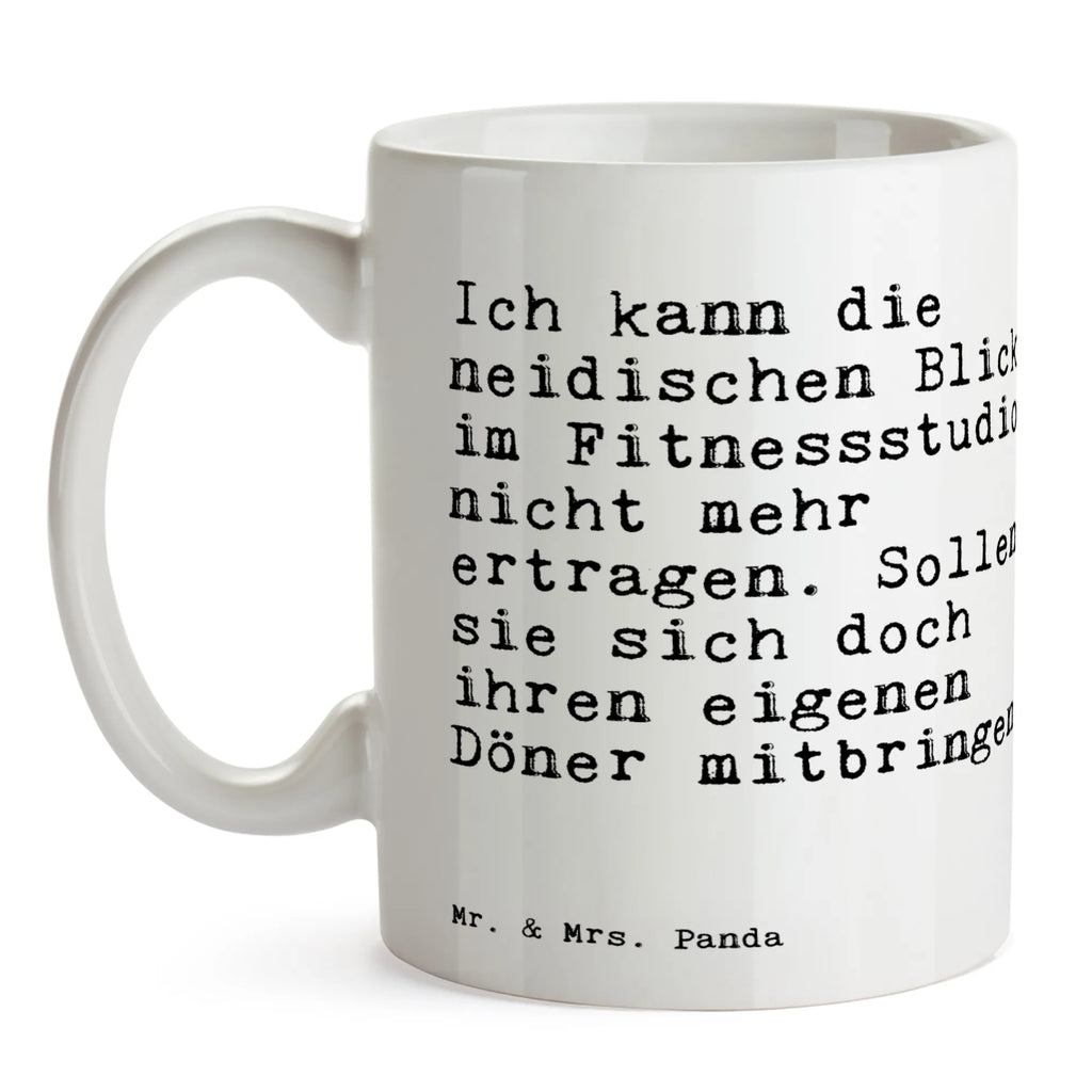 Tasse Sprüche und Zitate Ich kann die neidischen Blicke im Fitnessstudio nicht mehr ertragen. Sollen sie sich doch ihren eigenen Döner mitbringen. milchkaffeetasse, Geschenktasse, Pott, Tasse mit Spruch, Keramiktasse, Coffee Mug, Teetasse, Tasse, haferl, Teebecher, design tasse, heißgetränkebecher, Sprüchetasse, Teepott, Motivtasse, Frühstückstasse, Keramikbecher, Kaffeepott, Designtasse, schöne tasse, Becher, Tasse mit Motiv, hochwertige tasse, Frühstücksbecher, Trinktasse, statement tasse, Dekotasse, tasse für kaffee, Trinkbecher, Kakaotasse, kaffeebecher bedruckt, Henkelbecher, Bürobecher, Mug, Bürotasse, Henkeltasse, kaffeetasse bedruckt, Kaffeetasse, Kaffeebecher, Bedruckte Tasse, tasse für büro, kaffeebecher keramik, kaffeetasse keramik, Sprüche, Lustige Sprüche, Weisheiten, Zitate, Spruch, Spruch Geschenke, Spruch Sprüche Weisheiten Zitate Lustig Weisheit Worte
