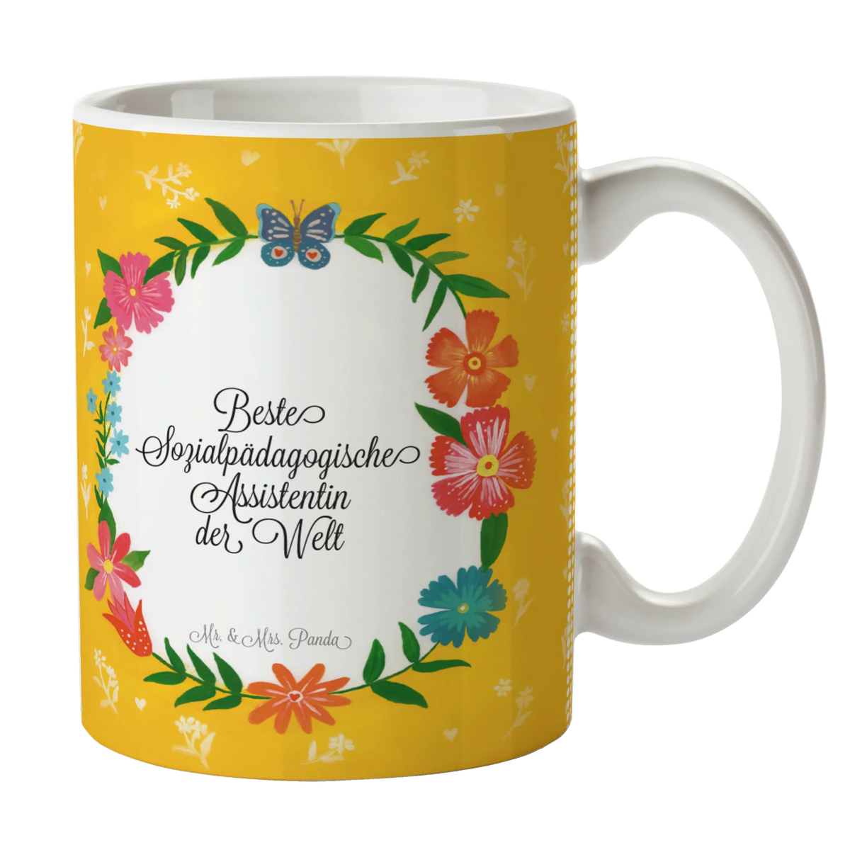 Mug Sozialpädagogische Assistentin ceramic mug, porcelain mug, mug, gift mug, mug with designs, personalized mug, mug with quotes, novelty mug, office mug, custom mug, tea mug, latte mug, coffee mug, Flowers Love Flower