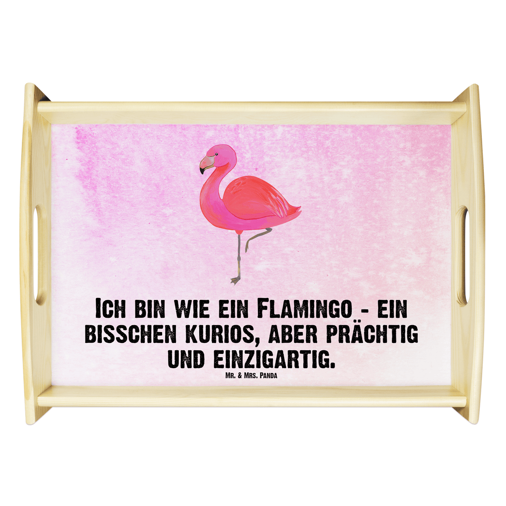 Serviertablett Flamingo classic Tablett, Holztablett, Küchentablett, Dekotablett, Frühstückstablett, Flamingo, Einzigartig, Selbstliebe, Stolz, ich, für mich, Spruch, Freundin, Freundinnen, Außenseiter, Sohn, Tochter, Geschwister
