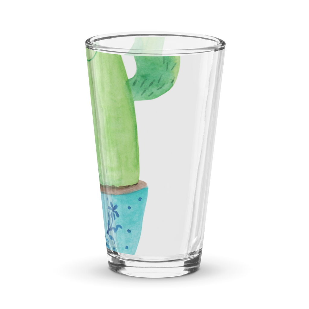 Premium Trinkglas Kaktus Happy Trinkglas, Glas, Pint Glas, Bierglas, Cocktail Glas, Wasserglas, Kaktus, Kakteen, Motivation, Spruch, lustig, Kindersicherung, Neustart, Büro, Büroalltag, Kollege, Kollegin, Freundin, Mutter, Familie, Ausbildung