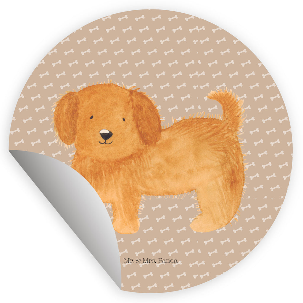 Rund Aufkleber Hund flauschig Sticker, Aufkleber, Etikett, Hund, Hundemotiv, Haustier, Hunderasse, Tierliebhaber, Hundebesitzer, Sprüche, Hunde, Frauchen, Hundemama, Hundeliebe