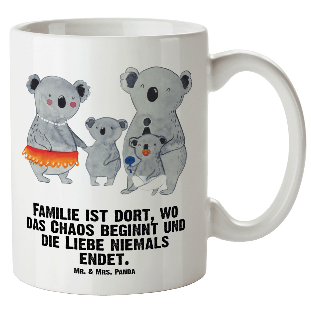 XL Tasse Koala Familie XL Tasse, Große Tasse, Grosse Kaffeetasse, XL Becher, XL Teetasse, spülmaschinenfest, Jumbo Tasse, Groß, Familie, Vatertag, Muttertag, Bruder, Schwester, Mama, Papa, Oma, Opa, Koala, Koalas, Family, Kinder, Geschwister, Familienleben