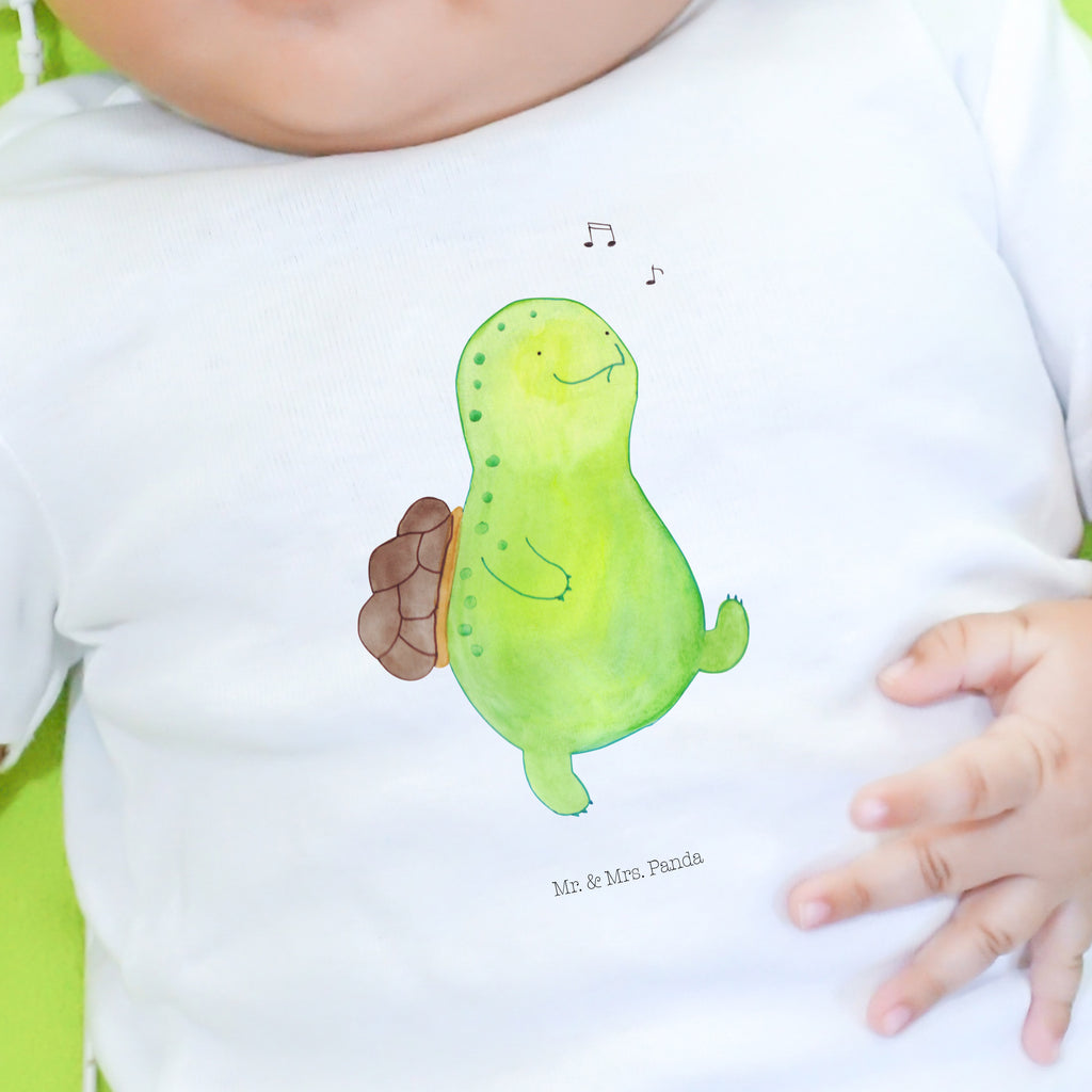 Organic Baby Shirt Schildkröte Pfeifen Baby T-Shirt, Jungen Baby T-Shirt, Mädchen Baby T-Shirt, Shirt, Schildkröte, Schildi, Schildkröten, fröhlich, Glück, Motivation, Lebensfreude, Depression, Trennung, Neuanfang