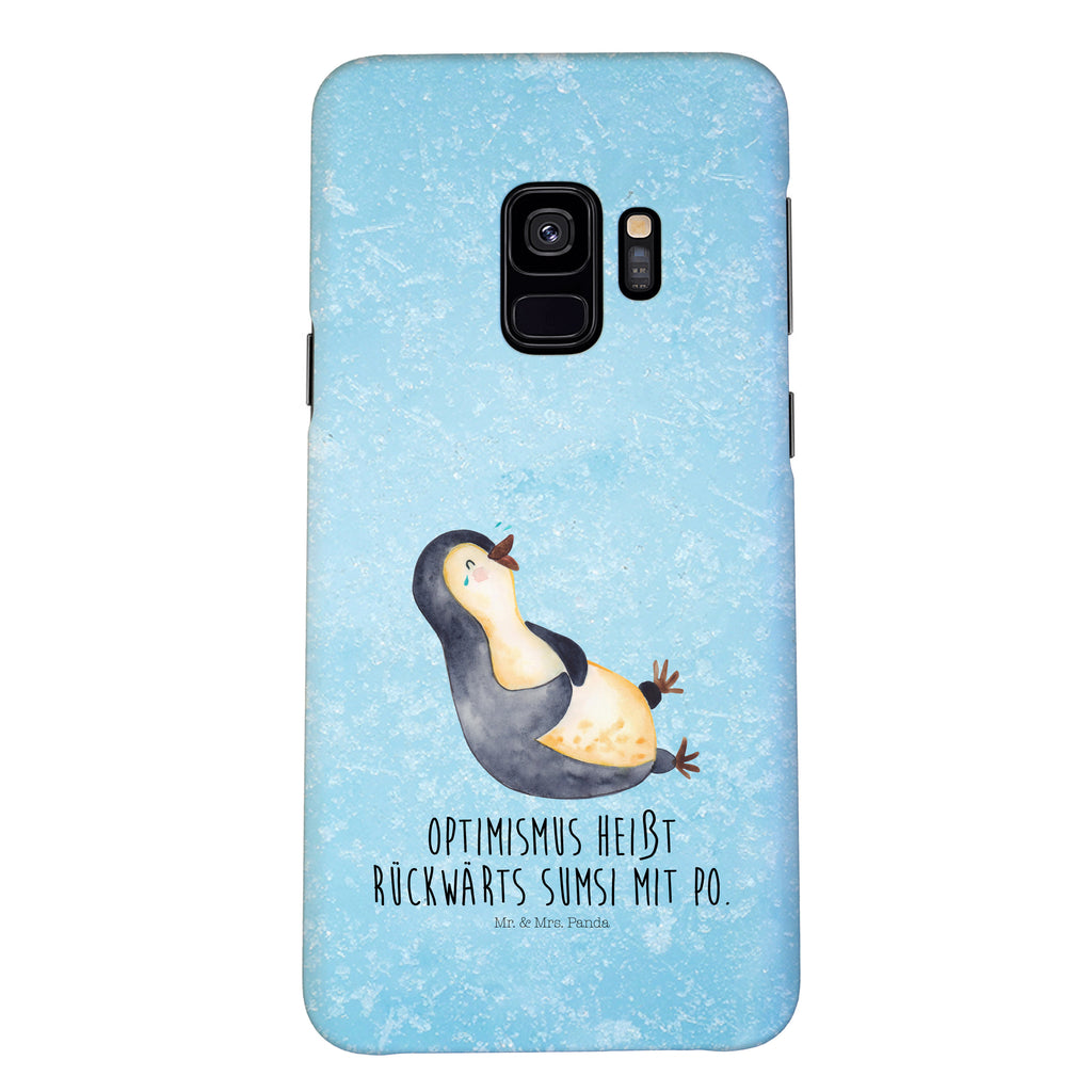 Handyhülle Pinguin Lachen Iphone XR Handyhülle, Iphone XR, Handyhülle, Premium Kunststoff, Pinguin, Pinguine, lustiger Spruch, Optimismus, Fröhlich, Lachen, Humor, Fröhlichkeit