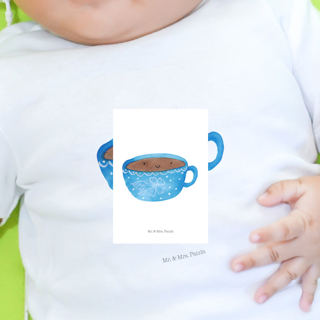 Baby Longsleeve Kaffee Tasse Mädchen, Jungen, Baby, Langarm, Bio, Kleidung, Tiermotive, Gute Laune, lustige Sprüche, Tiere, Kaffee, Tasse, Liebe, Geschmack, Genuss, Glücklich