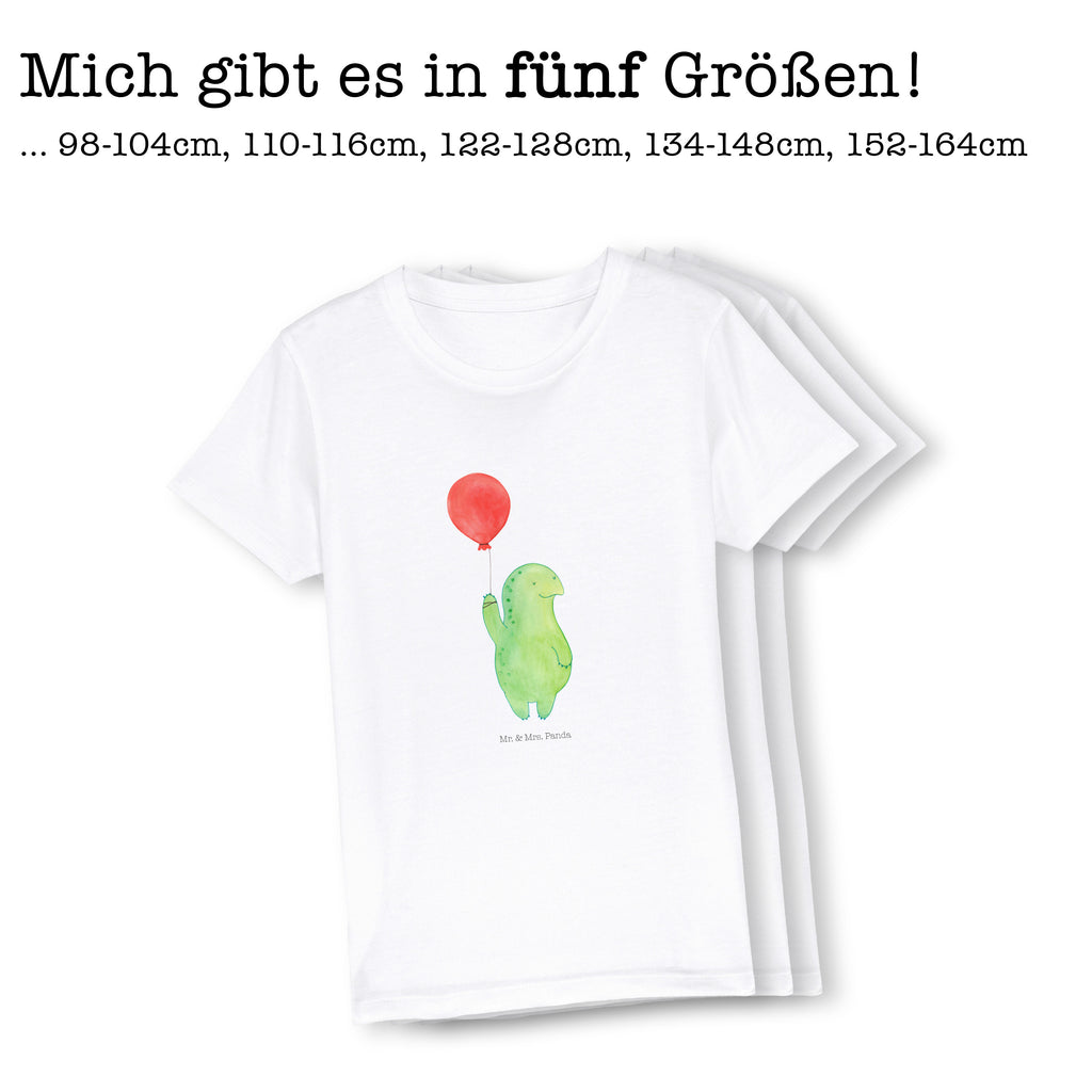 Organic Kinder T-Shirt Schildkröte Luftballon Kinder T-Shirt, Kinder T-Shirt Mädchen, Kinder T-Shirt Jungen, Schildkröte, Schildkröten, Mutausbruch, Motivation, Motivationsspruch