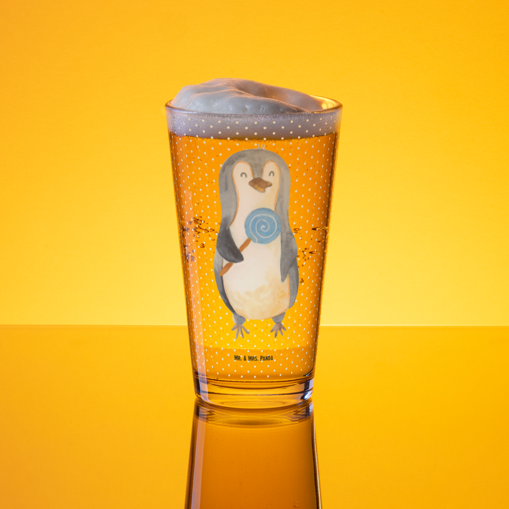 Premium Trinkglas Pinguin Lolli Trinkglas, Glas, Pint Glas, Bierglas, Cocktail Glas, Wasserglas, Pinguin, Pinguine, Lolli, Süßigkeiten, Blödsinn, Spruch, Rebell, Gauner, Ganove, Rabauke