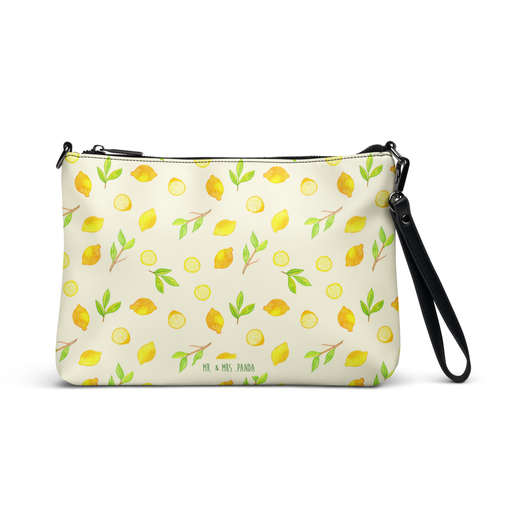 Handtasche Frische Zitronen Handtasche, Umhängetasche, Henkeltasche, Zitronen Muster, Zitrusfrüchte Muster, Zitrone