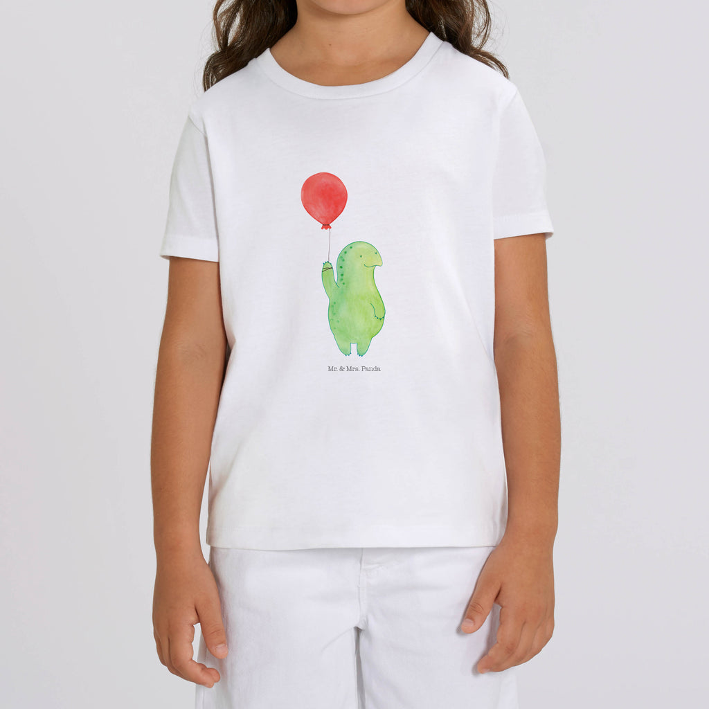 Organic Kinder T-Shirt Schildkröte Luftballon Kinder T-Shirt, Kinder T-Shirt Mädchen, Kinder T-Shirt Jungen, Schildkröte, Schildkröten, Mutausbruch, Motivation, Motivationsspruch
