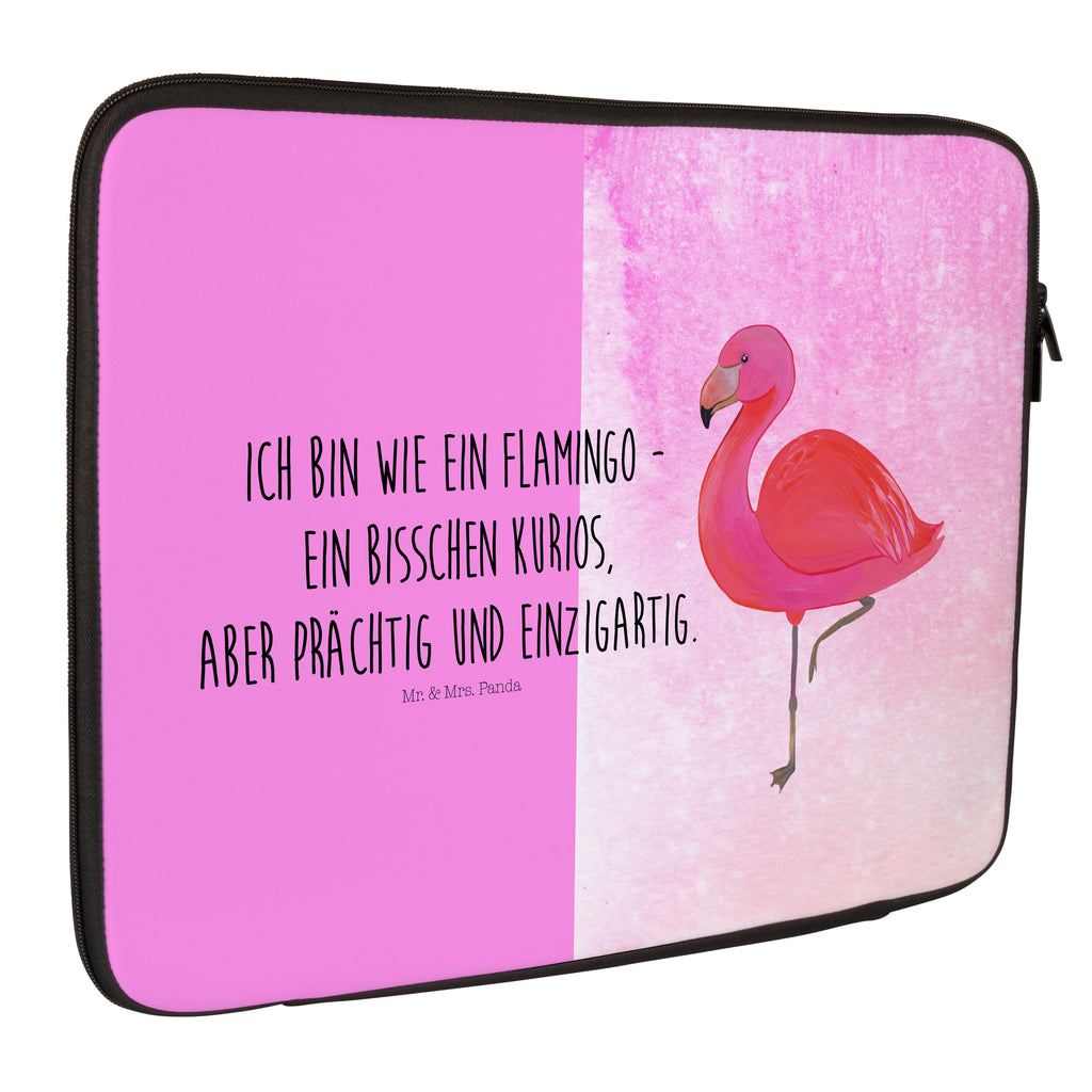 Notebook Tasche Flamingo classic Notebook Tasche, Laptop, Computertasche, Tasche, Notebook-Tasche, Notebook-Reisehülle, Notebook Schutz, Flamingo, Einzigartig, Selbstliebe, Stolz, ich, für mich, Spruch, Freundin, Freundinnen, Außenseiter, Sohn, Tochter, Geschwister