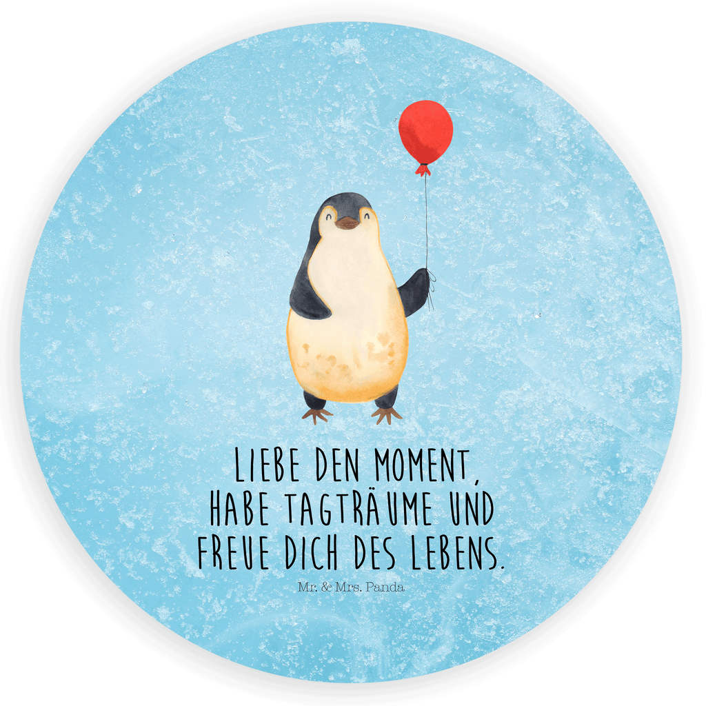 Rund Aufkleber Pinguin Luftballon Sticker, Aufkleber, Etikett, Kinder, rund, Pinguin, Pinguine, Luftballon, Tagträume, Lebenslust, Geschenk Freundin, Geschenkidee, beste Freundin, Motivation, Neustart, neues Leben, Liebe, Glück