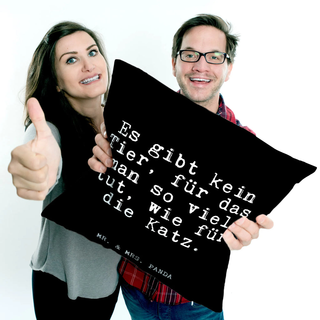 Cushion Es gibt kein Tier,... soft, pillow case, bed, pillows, 40 x 40, Pillow, settee, pad, sofa, couch, 40x40, cushion, bedroom, fluffy, saying, sayings, funny, wisdom, quotes, Glizzer Spell Proverbs Wisdom Quotes Funny Wisdom Words