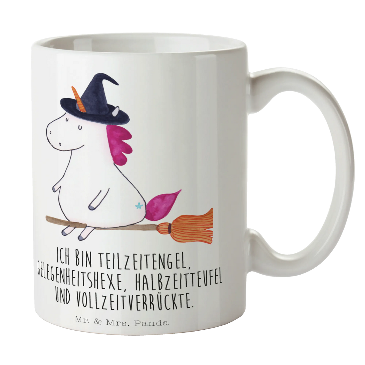 Mug unicorn Witch witch, bad girl, wife gift, bitch, devil, girlfriend present, mad