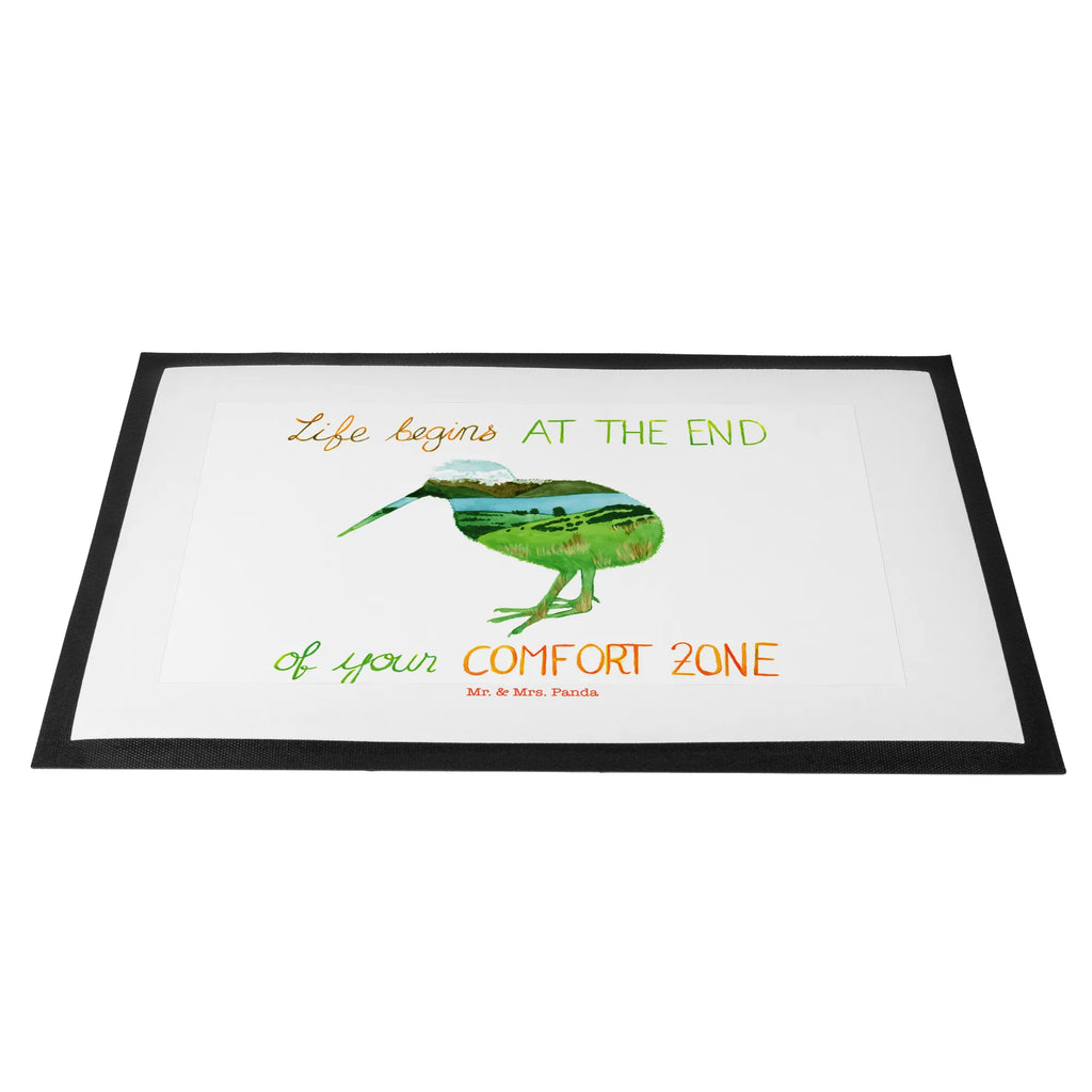 Doormat Kiwi New Zealand Nature, joy of life, love, kiwi, comfort zone, life begins, New Zealand, kiwi bird, motivation, life
