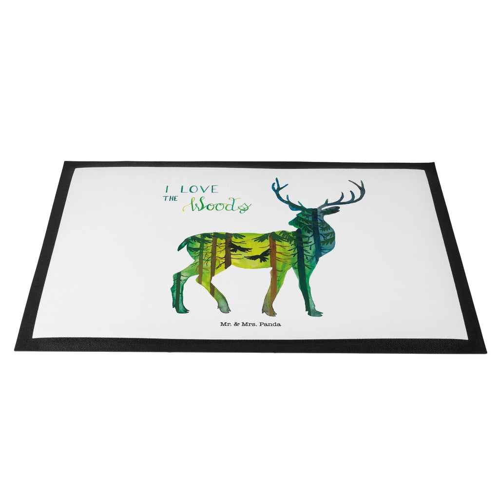 wycieraczka Jeleń Kocham lasy Dekoracje kwiatowe, dekoracje wiosenne, dekoracje letnie, dekoracja, pozytywna wiadomość, miłośnik natury, na zewnątrz, natura, przygoda