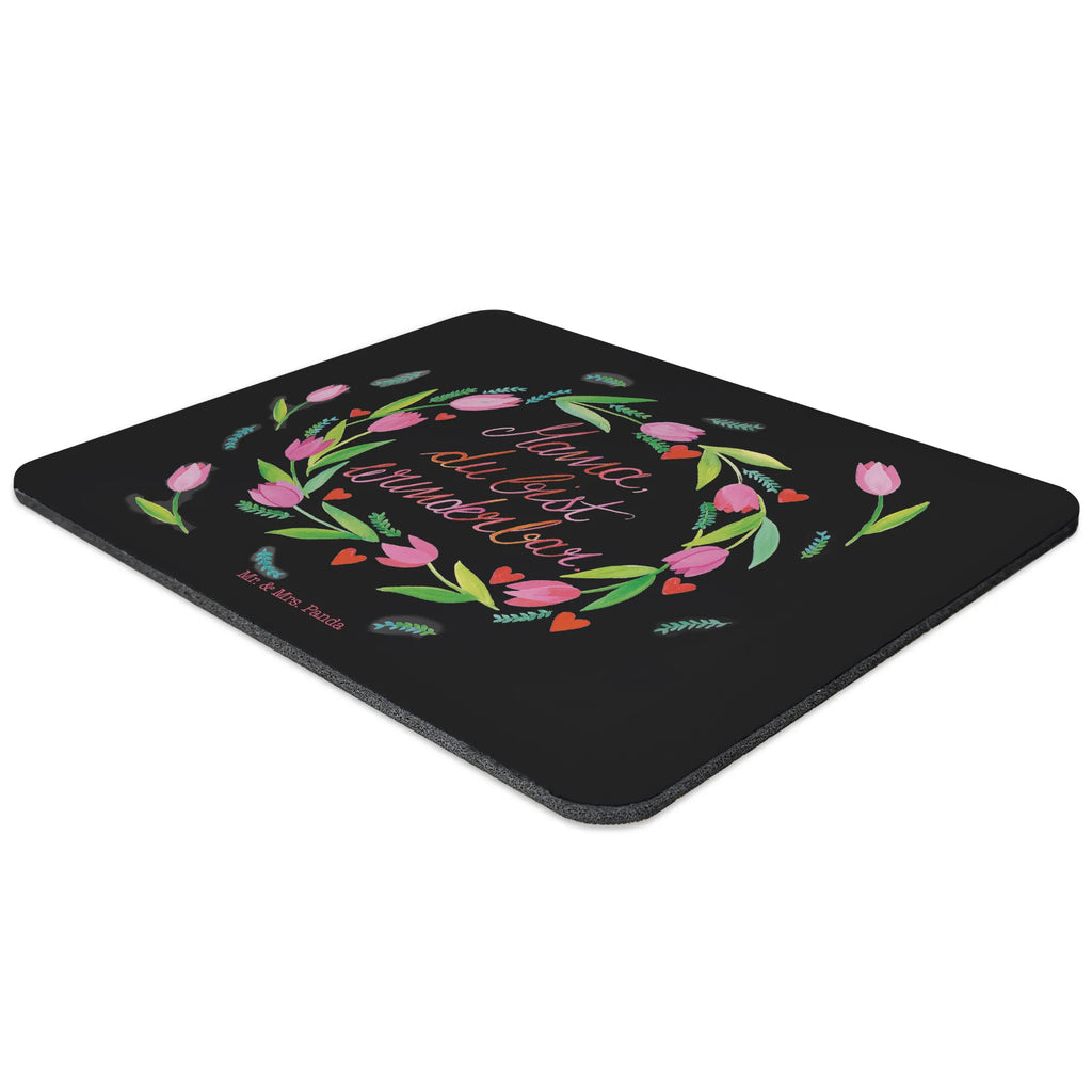 Mouse mat Mama Tulips Office, mousepad, saying, Mouse, Mouse Pad, Work, Print, Study, Gift, fun, Motif, Student, PC, Pad, Nature, joy of life, love, Mom