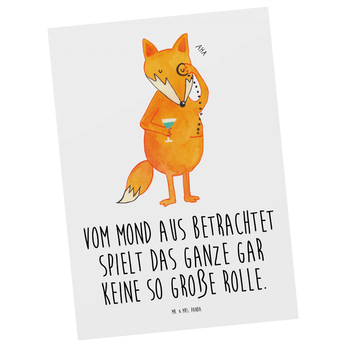 Postcard Fox lord