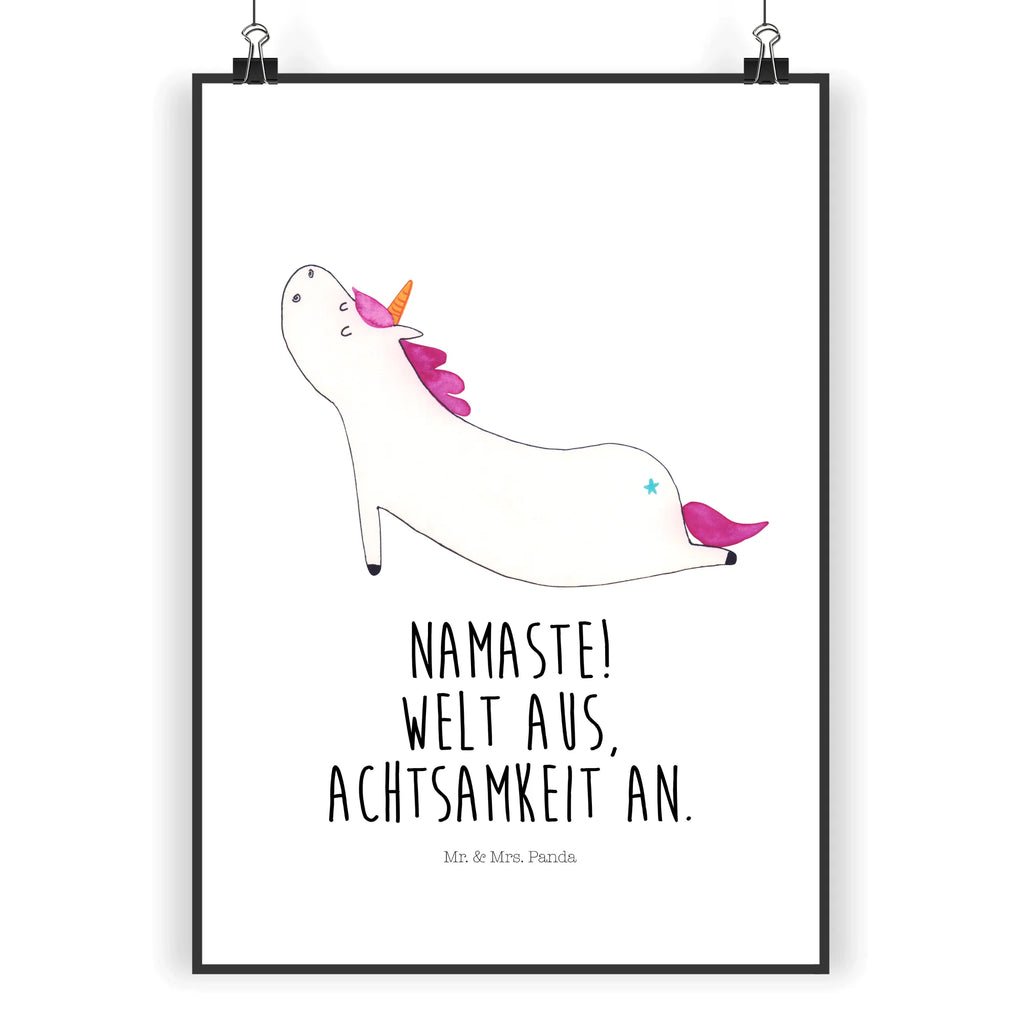 Poster unicorn yoga drucke, Deko Bild, Plakat, Wandposter, wanddruck, Bild für Wand, kunstdruck poster, Wandbild, wanddeko, Bild, Kunstdruck, kunst für die wand, Poster, kunstposter, grafikposter, Wanddeko Bild, Wandschmuck, wandkunst, Designposter, Mr. & Mrs. Panda Poster, Wanddekoration, Posterdruck, Einhorn Deko, Einhörner, Einhorn, Unicorn, Lustig, Achtsamkeit, Sport, Yogamatte, Namaste, Entspannung, Joga, Süß, Witzig, Yoga