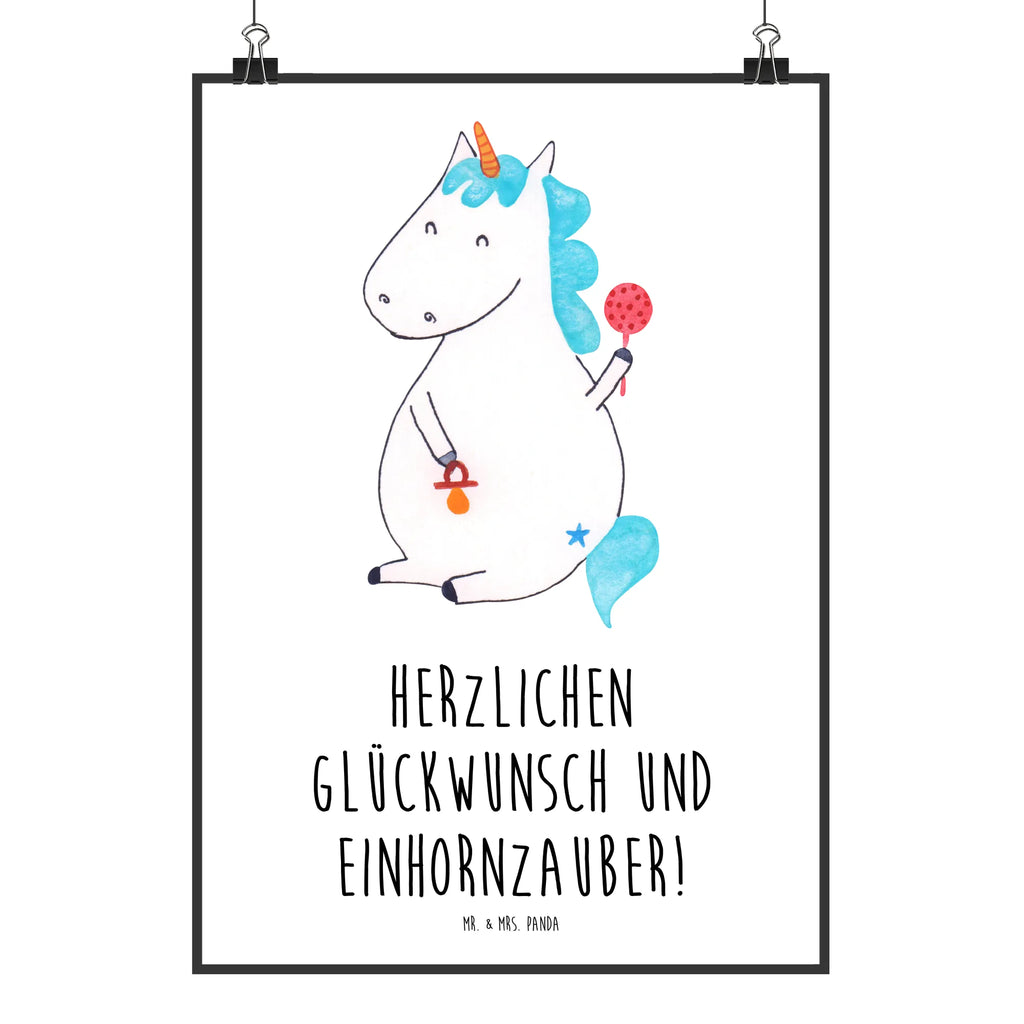 Poster unicorn infant Posterdruck, Wanddekoration, Bild, Wandbild, wanddruck, Mr. & Mrs. Panda Poster, Wanddeko Bild, kunstdruck poster, wandkunst, drucke, wanddeko, Deko Bild, kunst für die wand, kunstposter, grafikposter, Poster, Wandschmuck, Plakat, Kunstdruck, Wandposter, Bild für Wand, Designposter, Einhorn Deko, Einhörner, Einhorn, Unicorn, Nachwuchs, Babyglück, Geburt, Baby, Party, Schnuller, Kind, Mutter, Eltern, Geburtstag, Erstes Kind