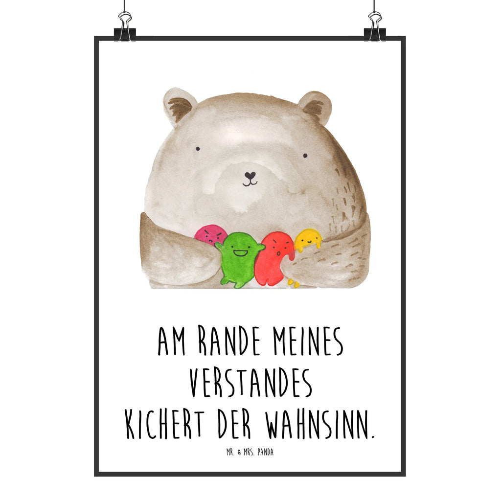Poster bear Feeling Poster, wandkunst, Mr. & Mrs. Panda Poster, Wanddeko Bild, Designposter, Bild für Wand, grafikposter, Wandschmuck, Wandbild, kunstdruck poster, Kunstdruck, kunstposter, Deko Bild, wanddruck, Bild, kunst für die wand, Wandposter, drucke, Posterdruck, wanddeko, Wanddekoration, Plakat, Teddybär, Bär, Teddy, Durchgedreht, Verrückt, Wahnsinn