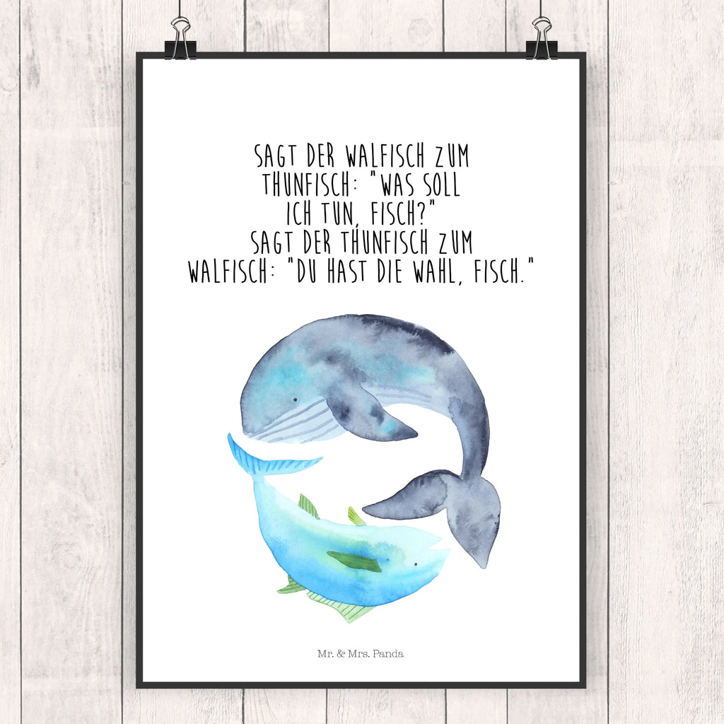 Plakat wieloryb tuńczyk Deko Bild, Kinderposter, Großes Poster, Posterdruck, Wandposter, Handgemaltes Poster, Mr. & Mrs. Panda Poster, Plakat, Designposter, Raumdekoration, Poster Sprüche, Bild, Poster, Schlafzimmer Poster, Bild für Wand, Wanddeko Bild, Wanddekoration, Kinderzimmer Poster, Kunstdruck, Wandbild, Küchenposter, Gute Laune, Tiermotive, Tiere, Lustige Sprüche, Wal, Wahl, Spruch Lustig, Spruch Des Tages, Witz, Wortwitz Lustig, Flachwitz Geschenk, Tunfisch, Flachwitz