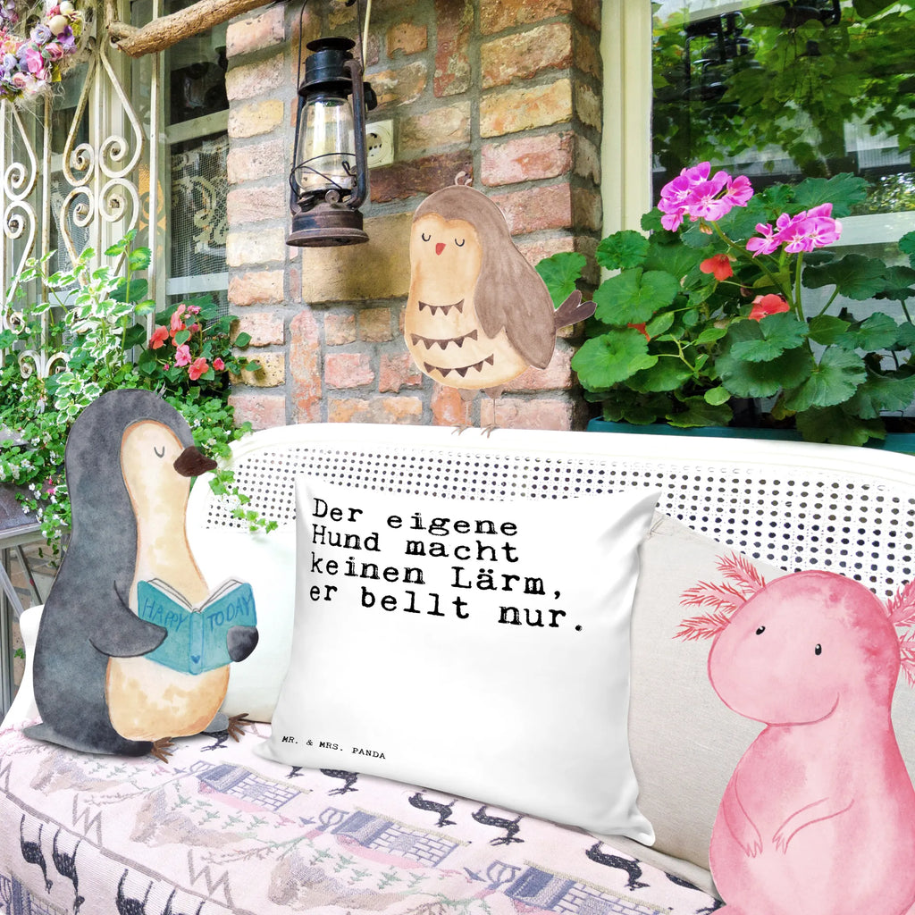 Cushion Der eigene Hund macht... pillow case, 40x40, sofa, couch, 40 x 40, settee, Pillow, bedroom, fluffy, cushion, pad, pillows, bed, soft, saying, sayings, funny, wisdom, quotes, Sayings Proverbs Wisdom Quotes Funny Wisdom Words