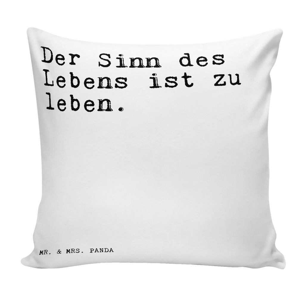 40x40 poduszka Der Sinn des Lebens... Przysłowie, przysłowia, zabawne przysłowia, mądrości, cytaty, prezenty z przysłowiami