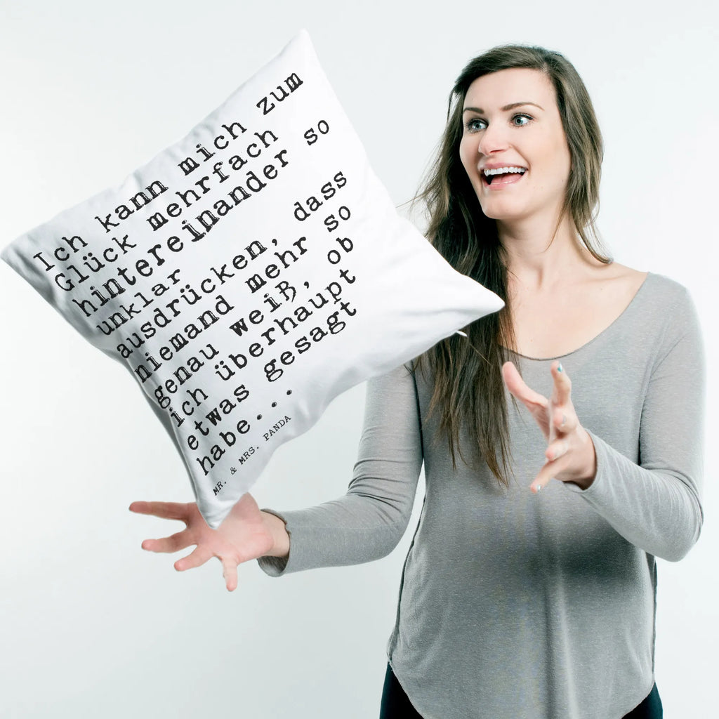 Cushion Ich kann mich zum... 40 x 40, soft, bedroom, sofa, Pillow, pillow case, bed, cushion, couch, settee, pillows, fluffy, pad, 40x40, saying, sayings, funny, wisdom, quotes, Sayings Proverbs Wisdom Quotes Funny Wisdom Words