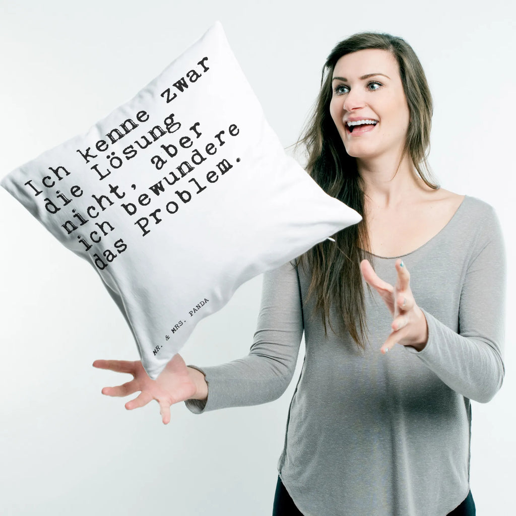 Cushion Ich kenne zwar die... couch, pillow case, bedroom, cushion, 40x40, 40 x 40, pillows, pad, soft, bed, fluffy, Pillow, settee, sofa, saying, sayings, funny, wisdom, quotes, Sayings Proverbs Wisdom Quotes Funny Wisdom Words