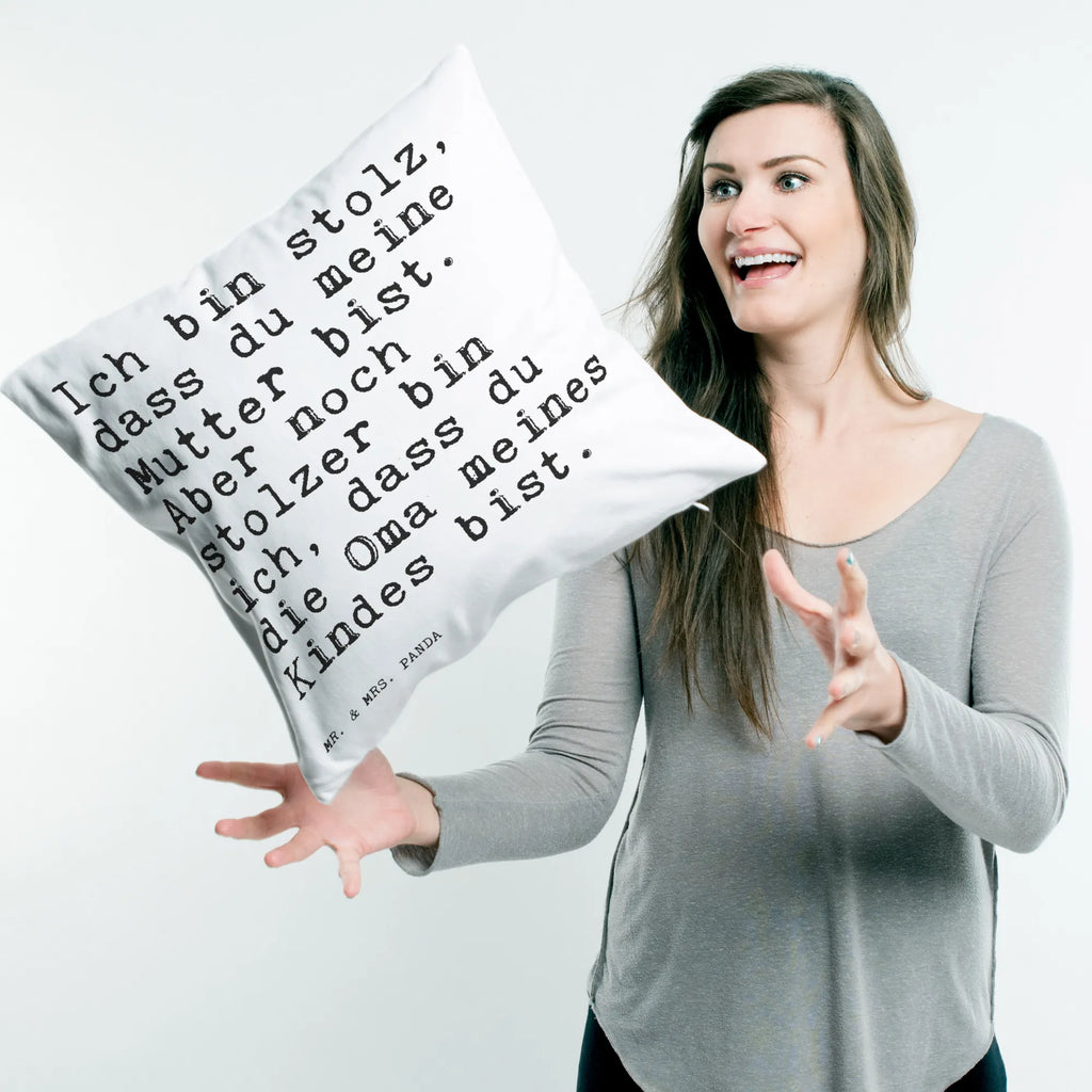 40x40 poduszka Ich bin stolz, dass... Przysłowie, przysłowia, zabawne przysłowia, mądrości, cytaty, prezenty z przysłowiami