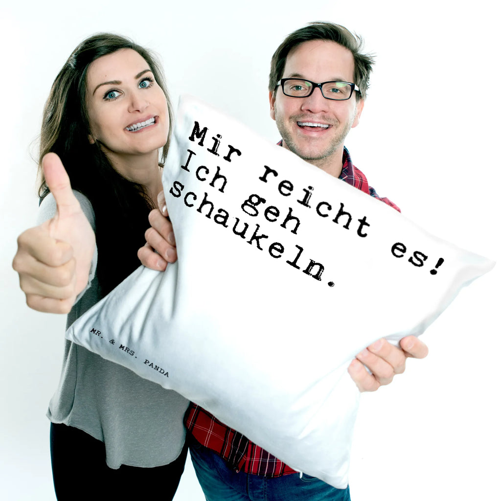 40x40 poduszka Mir reicht es! Ich... Przysłowie, przysłowia, zabawne przysłowia, mądrości, cytaty, prezenty z przysłowiami