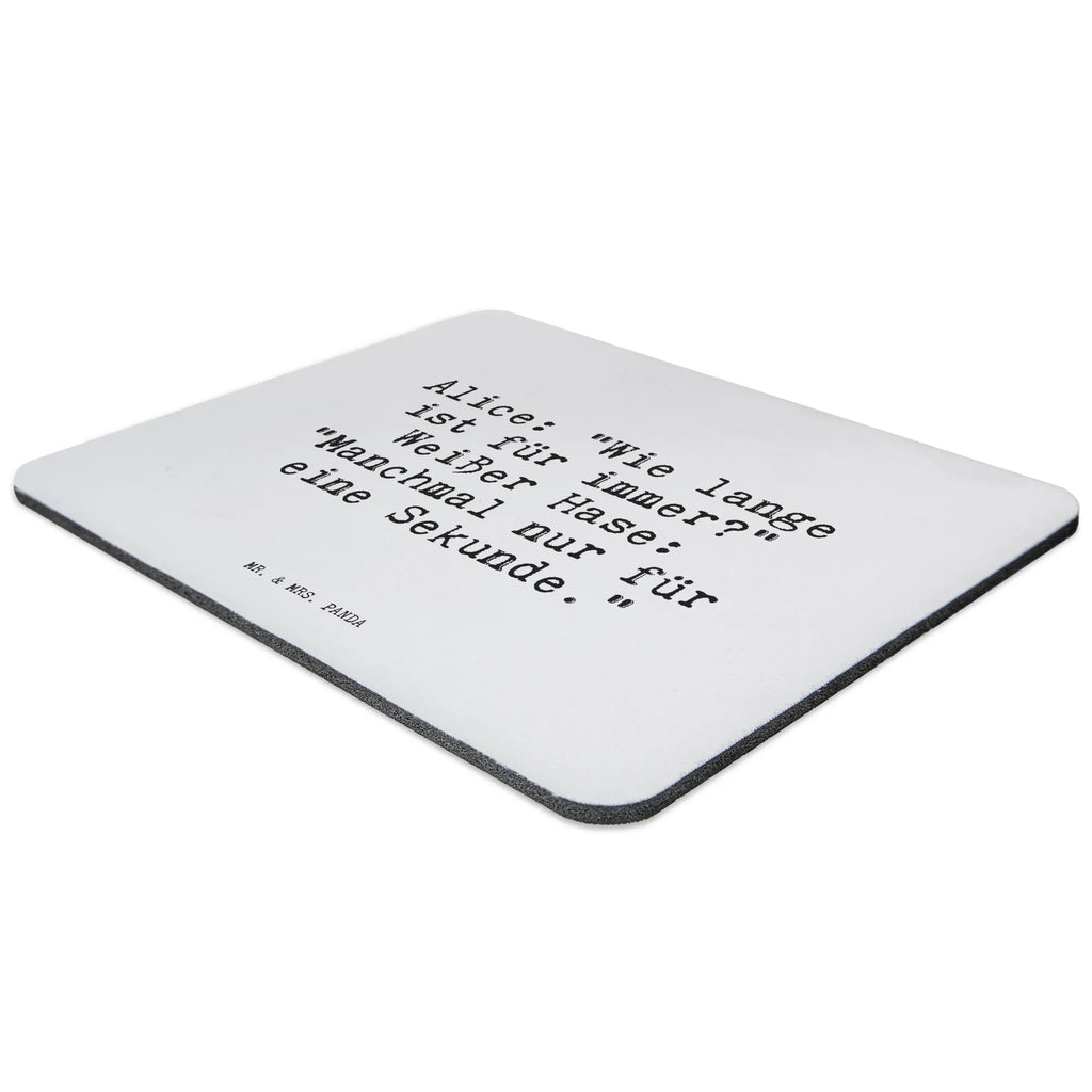Mouse mat Alice: "Wie lange ist... saying, Study, Office, Print, Work, Student, Pad, Mouse, Mouse Pad, mousepad, fun, Gift, PC, Motif, sayings, funny, wisdom, quotes, Sayings Proverbs Wisdom Quotes Funny Wisdom Words