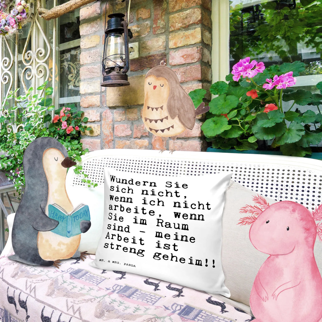 40x40 Kissen Sprüche und Zitate Wundern Sie sich nicht, wenn ich nicht arbeite, wenn Sie im Raum sind - meine Arbeit ist streng geheim!! Sofakissen, Dekokissen, Kissen 40x40 Waschbar, Kissen, Couchkissen, Motivkissen, Kissenhülle 40x40, Dekokissen 40x40, Kissen 40x40, sofakissen, Kissenhülle, sitzkissen, Sofakissen 40x40, Dekokissen Sofa, Kissenbezüge, Kopfkissen 40x40, Zierkissen, Kopfkissen, Kissenbezug 40x40, Spruch, Sprüche, lustige Sprüche, Weisheiten, Zitate, Spruch Geschenke, Spruch Sprüche Weisheiten Zitate Lustig Weisheit Worte