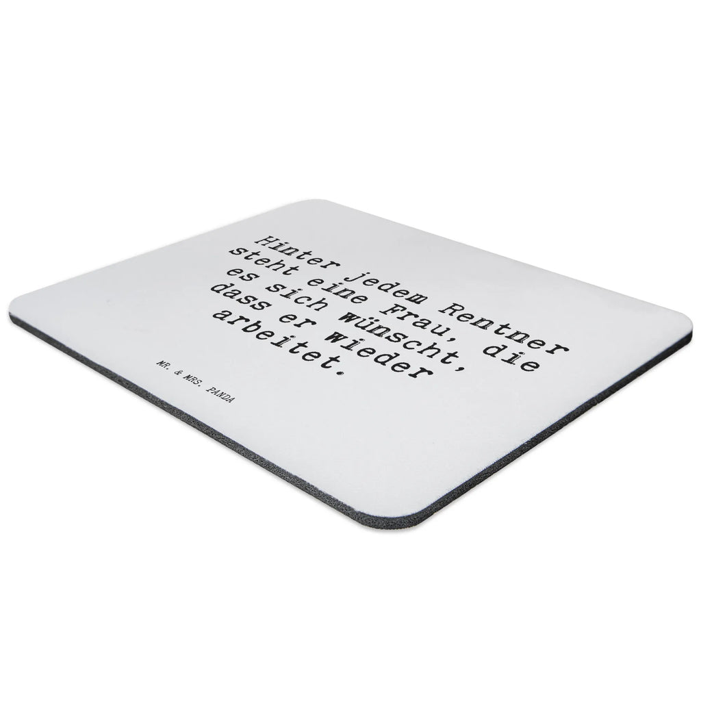Mouse mat Hinter jedem Rentner steht... Gift, Work, Office, Motif, saying, PC, Pad, Mouse Pad, Student, Study, Print, mousepad, fun, Mouse, sayings, funny, wisdom, quotes, Sayings Proverbs Wisdom Quotes Funny Wisdom Words