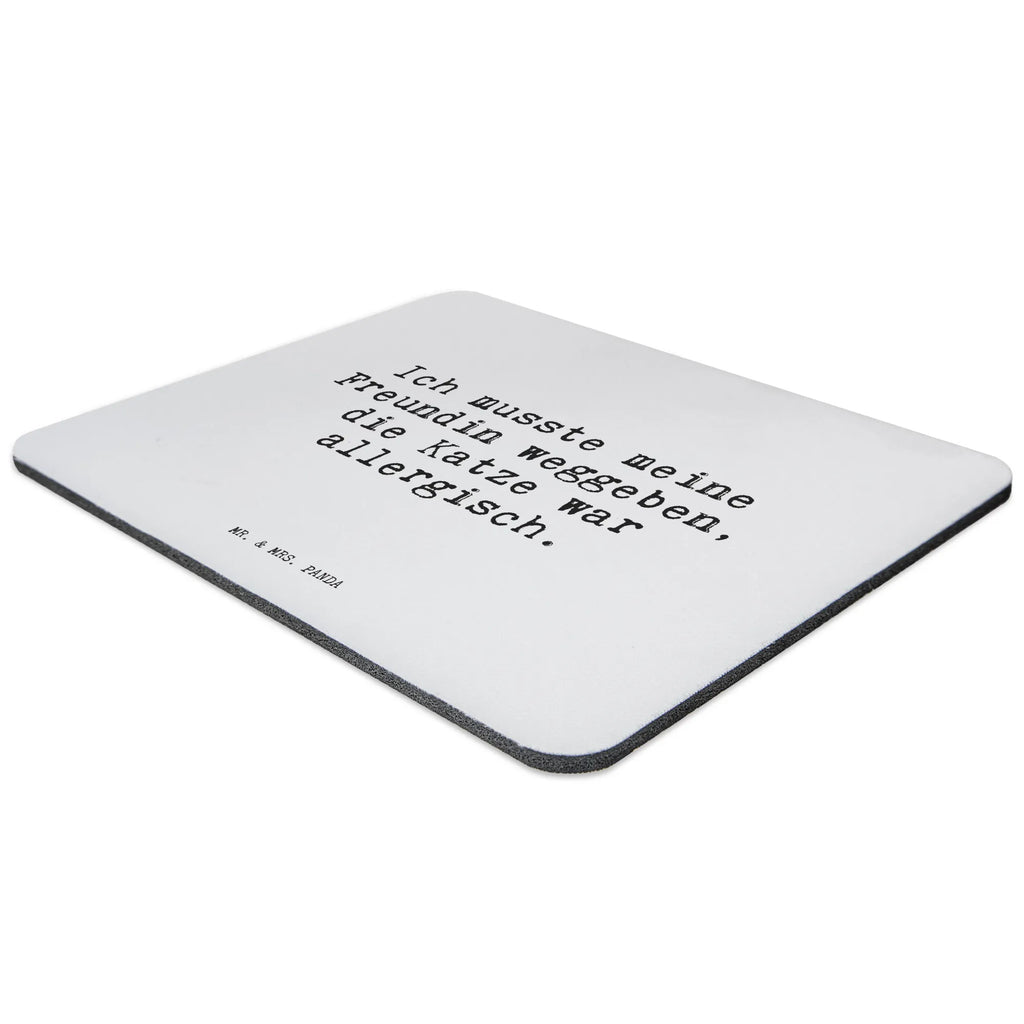 Mouse mat Ich musste meine Freundin... Pad, Student, Motif, Mouse, Print, saying, Gift, fun, PC, Study, Office, Mouse Pad, Work, mousepad, sayings, funny, wisdom, quotes, Sayings Proverbs Wisdom Quotes Funny Wisdom Words
