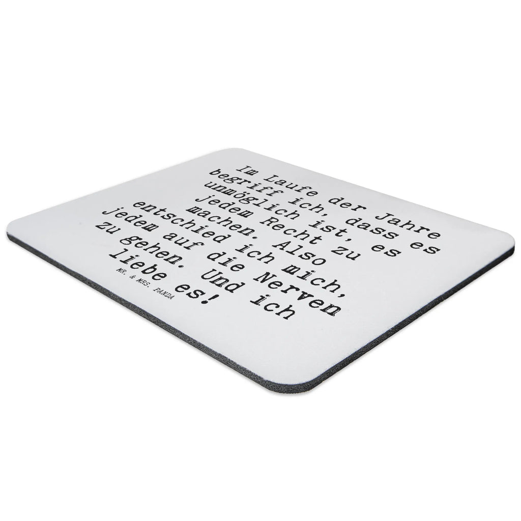 Mouse mat Im Laufe der Jahre... Mouse, Pad, PC, Work, Student, Office, Gift, mousepad, Mouse Pad, saying, Print, Study, fun, Motif, sayings, funny, wisdom, quotes, Sayings Proverbs Wisdom Quotes Funny Wisdom Words