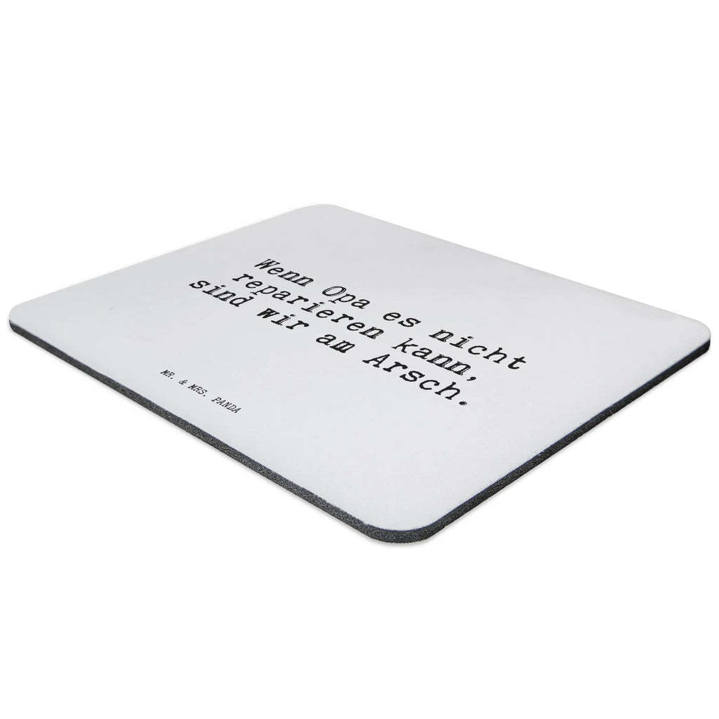 Mouse mat Wenn Opa es nicht... fun, Gift, Motif, Mouse, Student, Office, Pad, saying, PC, Study, mousepad, Mouse Pad, Work, Print, sayings, funny, wisdom, quotes, Sayings Proverbs Wisdom Quotes Funny Wisdom Words