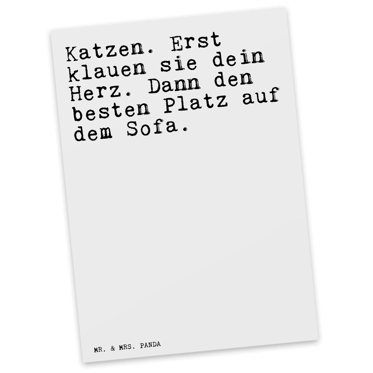 Pocztówka Katzen. Erst klauen sie... Postkarte, einzelkarte, Ansichtskarte, Kunstkarten, Designkarte, Fotokarte, Grußkarte, Postkarten, Motivkarte, kunstkarte, spruchkarte, Ansichtskarten, bildkarte, Sprüche, Lustige Sprüche, Weisheiten, Zitate, Spruch, Spruch Geschenke, Spruch Sprüche Weisheiten Zitate Lustig Weisheit Worte
