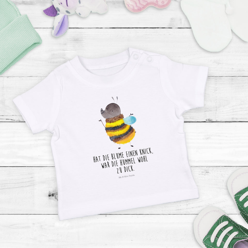 Organic Baby Shirt Hummel flauschig Baby T-Shirt, Jungen Baby T-Shirt, Mädchen Baby T-Shirt, Shirt, Tiermotive, Gute Laune, lustige Sprüche, Tiere, Hummel, Flauschig, Biene, Blume, Natur